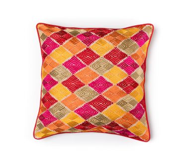 Phulkari Cushion