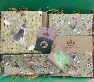 Border Collie Stationery Set