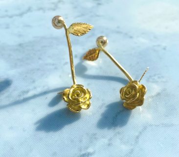 Perfecta Earrings - in 18ct SMO yeallow Gold