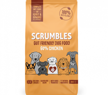 Scrumbles Dog Dry Adult & Seniors Chicken 2kg