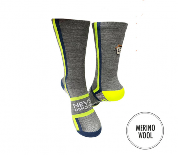 THERMO MERINO SPORTS SOCKS: GREY