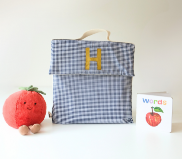 Handmade Personalised Children's Library Bag